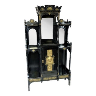 Antique French Storage or Display Cabinet For Sale