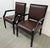 Neoclassical Christian Liaigre Fauteuils Neoclassical Arm Chairs, Pair For Sale - Image 3 of 12