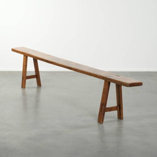 French Brocante Hall Bench For Sale - Image 16 of 16