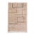 Abstract Architectural Line Hand-Knotted Wool Rug | 10'11" X 7'2" | One of a Kind For Sale