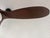 Visual Comfort & Co. "Maverick" 60" Hand-Carved Balsa Wood Fan With Led Light & Remote For Sale In Providence - Image 6 of 10