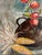 Vintage Still Life Oil Painting With Indian Corn Pitcher & Duck For Sale In Philadelphia - Image 6 of 7