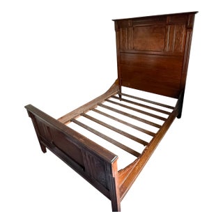 Late 19th Century Victorian Eastlake Bedframe For Sale