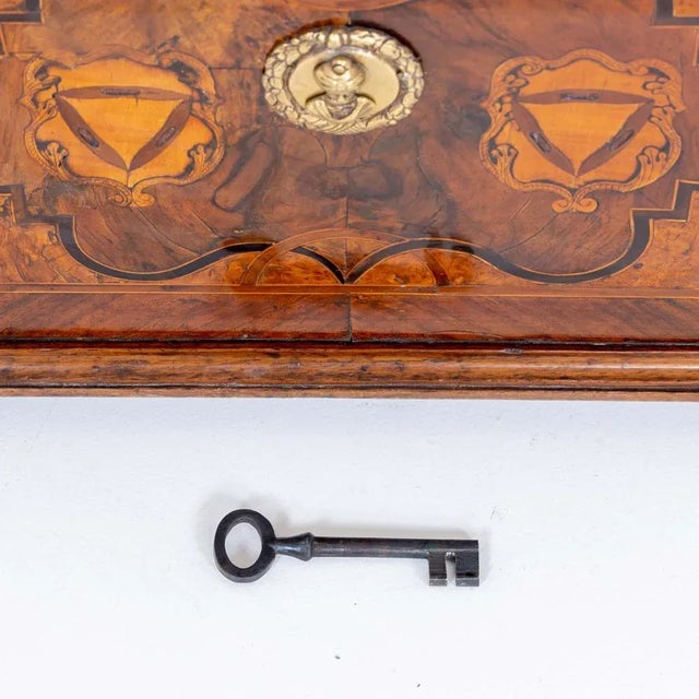 Wood Mid-18th Century Baroque Guild Chest For Sale - Image 7 of 13