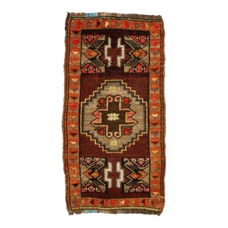 Mini Vintage Turkish Rug For Sale