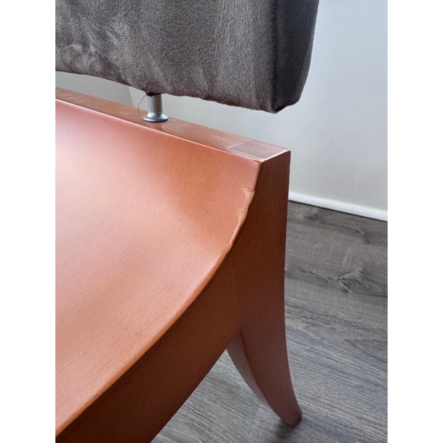 Brown Attributed to Ligne Roset "Finn" Dining Chairs, 1990s, Set of 6 For Sale - Image 8 of 11