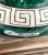 Classical Greek Key Faux Malachite Lamp For Sale - Image 12 of 12