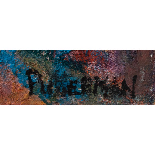 Early 21st Century Florence Putterman (1927 - 2021) - Acrylic & Sand on Canvas For Sale - Image 5 of 7