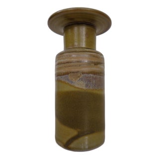 Studio Ceramic Vase by Helgi Björgvinsson, Sweden, 1990s For Sale