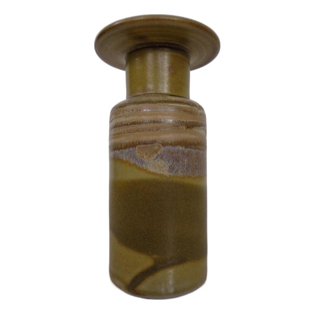 Studio Ceramic Vase by Helgi Björgvinsson, Sweden, 1990s For Sale