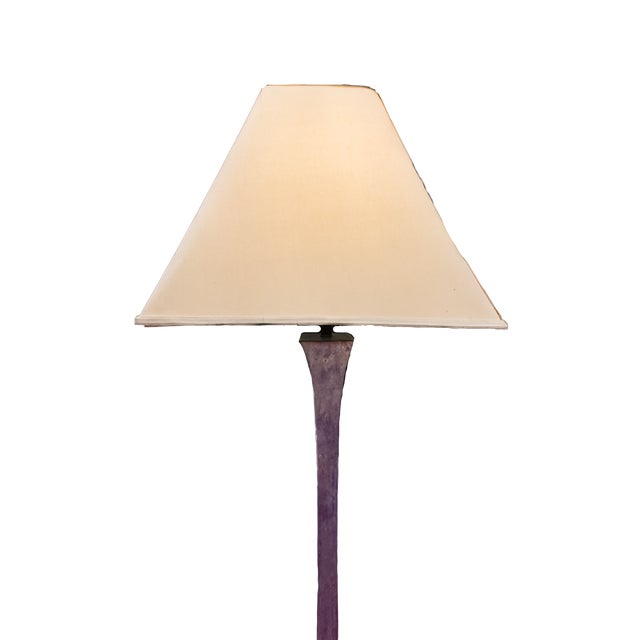 1960s Verdigris Bronze Floor Lamp For Sale - Image 13 of 14