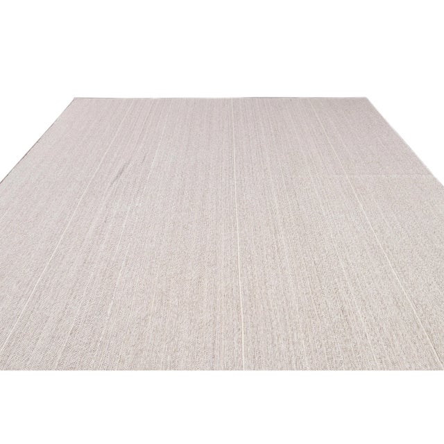 21st Century Contemporary Flatweave Rug 9 X 13 For Sale In New York - Image 6 of 12