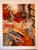 Orange 1992 Arge Surrealist Figural Painting by Lanzkron – Oil on Canvas For Sale - Image 8 of 9