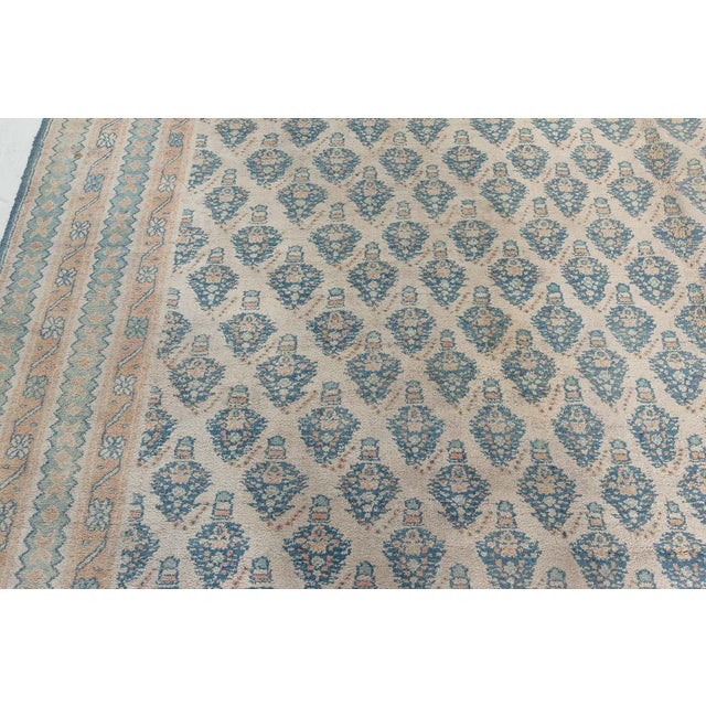 Oversized Antique Indian Agra Rug For Sale - Image 9 of 9