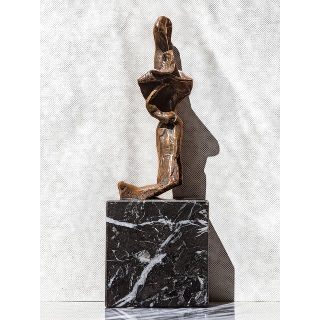 Salvador Dali - The Key - Signed bronze sculpture, 1970's. Exquisite bronze sculpture on marble socle by spanish master of...