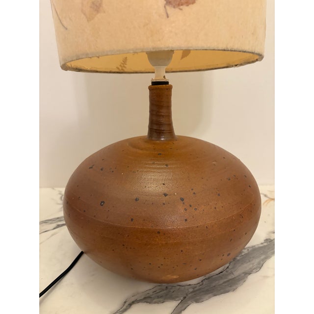 Sandstone Lamp by Pierre Digan, 1960s For Sale - Image 3 of 10