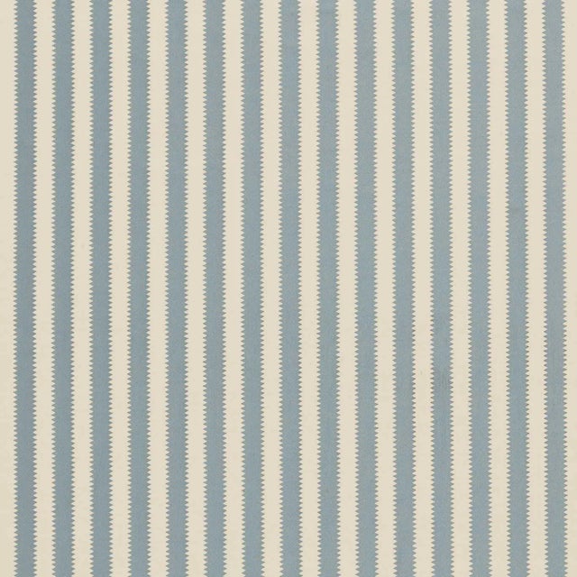 Sanderson Regency Aperigon Fabric in Smog Blue/Linen For Sale