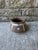 Small Vintage Rustic Indian Brown Clay Pot With Custom Metal Ring For Sale - Image 4 of 9