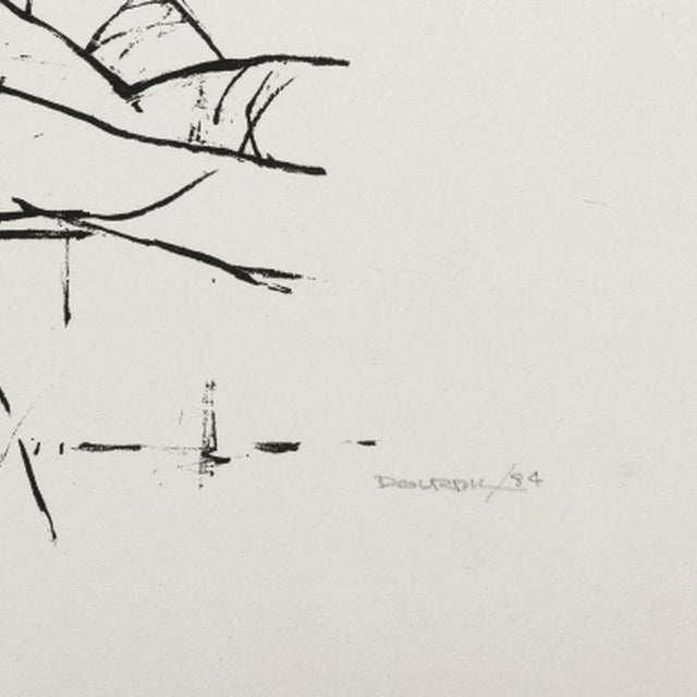 Luís Dourdil, Composition, 1984, Screenprint For Sale - Image 5 of 6