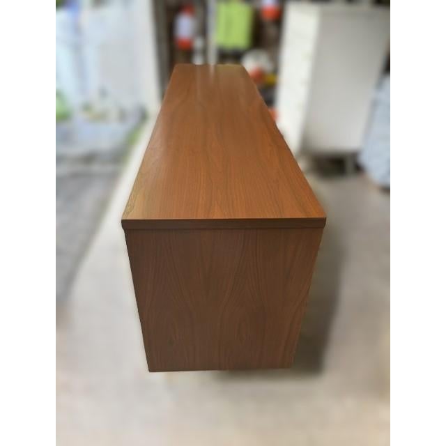 Chocolate Entertainment Center Stereo Cabinet Tv Stand Credenza Buffet For Sale - Image 8 of 16