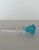 Cerulean 1990s Versace for Rosenthal Medusa Lumière Aquamarine Crystal Bottle Stopper For Sale - Image 8 of 9
