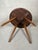 Vintage Japandi Side Table in Oak, 1970s For Sale - Image 9 of 10
