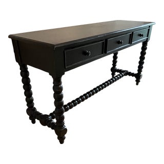 Clarke Three Drawer Console Table For Sale