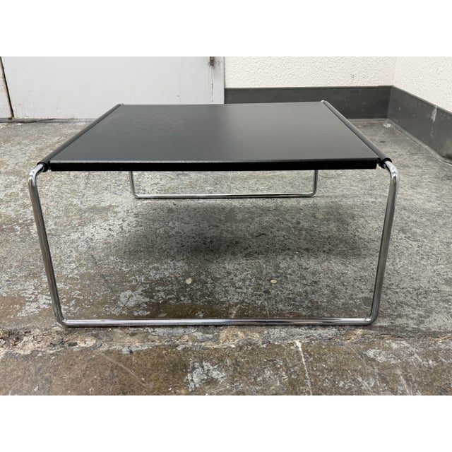 2010s Marcel Breuer Style Side Table For Sale - Image 5 of 12