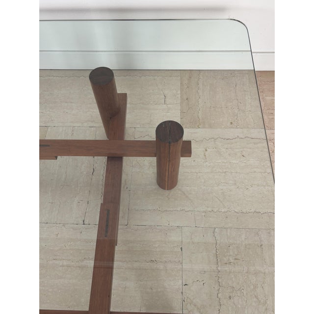 Large Coffee Table by Theodore Waddell for Bernini, Italy, 1970s For Sale - Image 13 of 17