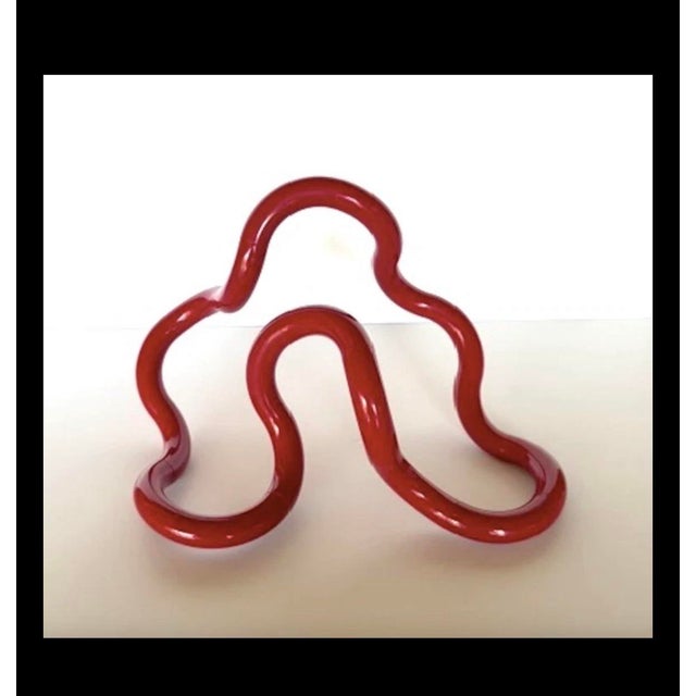 Vintage "Tangle" Desktop Sculpture - 1982 - Richard X Zawitz For Sale - Image 4 of 8