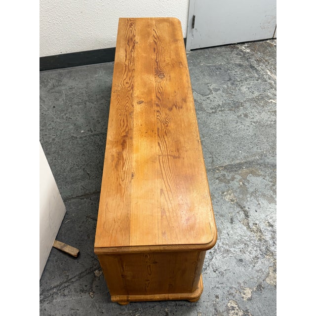 Wood Antique European Pine Four-Door Sideboard, Circa 1830 For Sale - Image 7 of 12