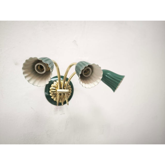 Sputnik Wall Light from Tre Luci, 1940s For Sale - Image 6 of 12