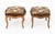 Victorian Victorian Floral Needlepoint Walnut Footstools, 2 For Sale - Image 3 of 6