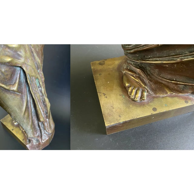 19th Century Venus De Milo Gilded Bronze Sculpture by Musee Du Louvre For Sale - Image 12 of 13