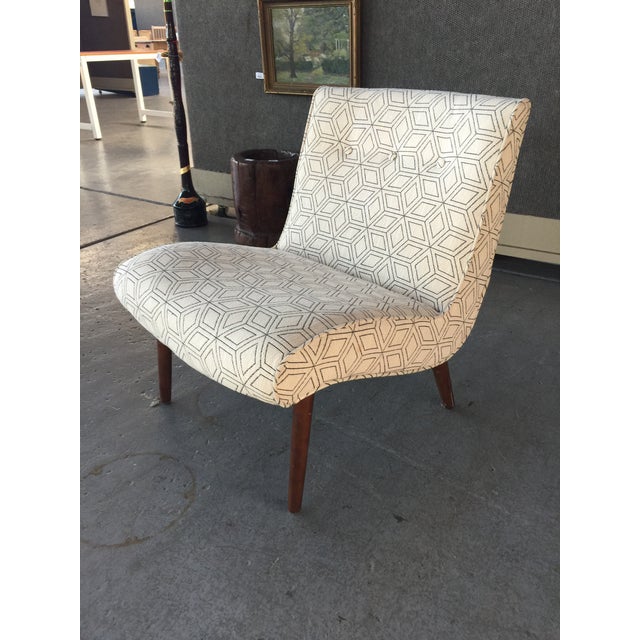 Mid Century Modern Slipper Chair Chairish