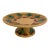 1940s Majolica Pottery Taza / Cake Stand For Sale