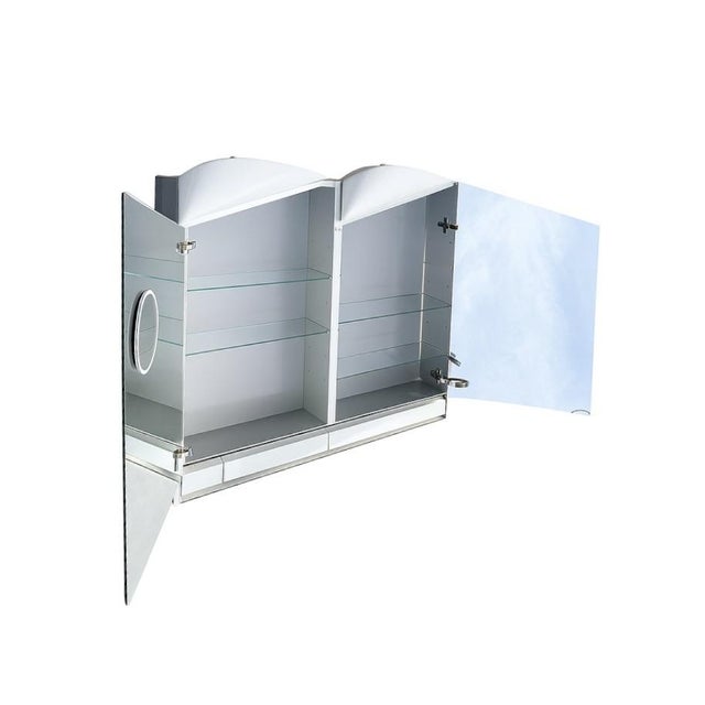 Bathroom Wall Mirror Cabinet from Schneider, Switzerland, 1980s For Sale - Image 6 of 18