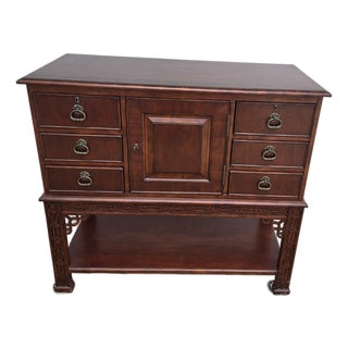 1980s Traditional Mahogany Sideboard For Sale