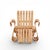 Frank Gehry for Knoll Mid Century Power Play Chair and Ottoman For Sale In Chicago - Image 6 of 11