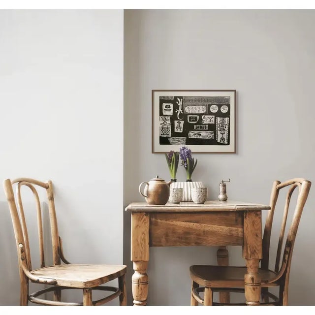 Stone 1950 "Cave Drawings" Stone Lithograph Sf Printmaker For Sale - Image 7 of 7