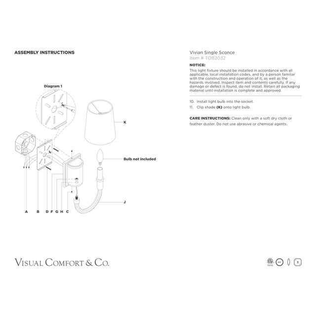 2020s Thomas O'Brien for Visual Comfort Signature Vivian Single Sconce in Hand-Rubbed Antique Brass with Linen Shade For Sale - Image 5 of 5