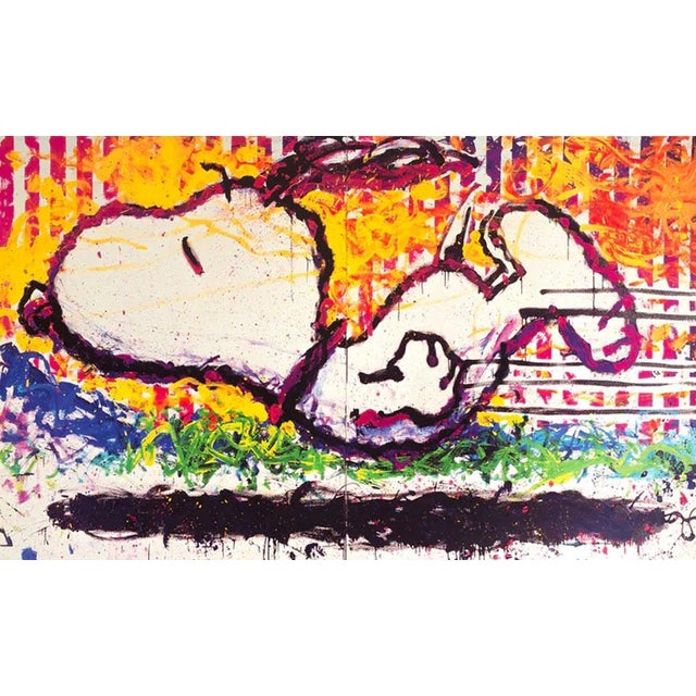 Illustration Tom Everhart Snoopy Poster For Sale - Image 3 of 3