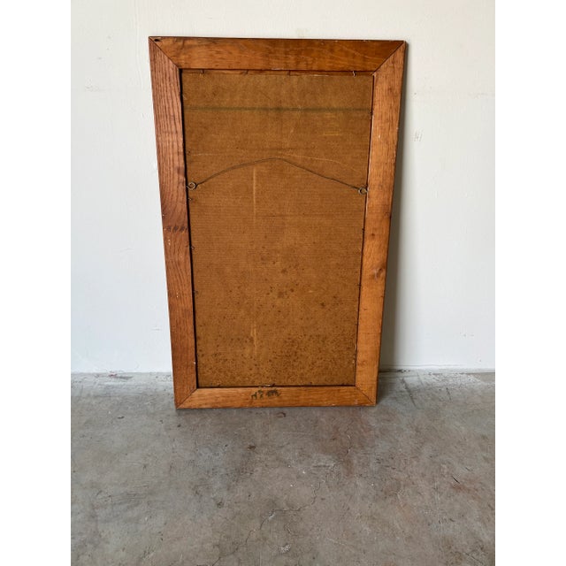 70's Vintage Stevens Waterfall Landscape Oil Painting, Framed/ Sold For Sale - Image 12 of 13