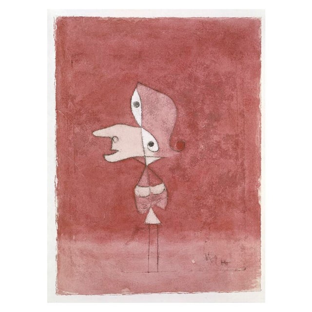 Portrait of Brigitte Paul Klee, 1879 – 1940. Bildnis Brigitte. Ganze Figur (Portrait of Brigitte. Whole figure), 1928.64...