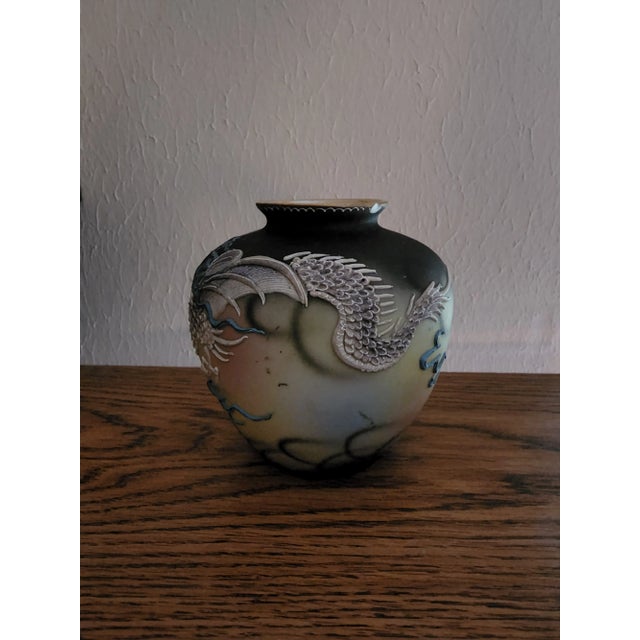 Vintage Morimura Noritake Dragonware Vase For Sale - Image 4 of 10