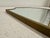 Mid-Century Modern Italian Brass Shield Mirror, 1950s For Sale - Image 3 of 12