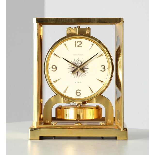 Feuille dOr Atmos Clock from Jaeger LeCoultre, 1967 For Sale - Image 13 of 18