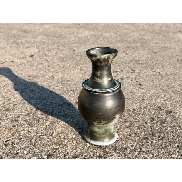 Modernist Studio Ceramic Vase by Ulli Wittich-Großkurth, Jena, Germany, 1960s For Sale - Image 15 of 18
