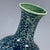 Chinese Vintage Chinese Celadon Ground Blue & White "Lotus Scroll" Vase, Yongzheng Mark For Sale - Image 3 of 9