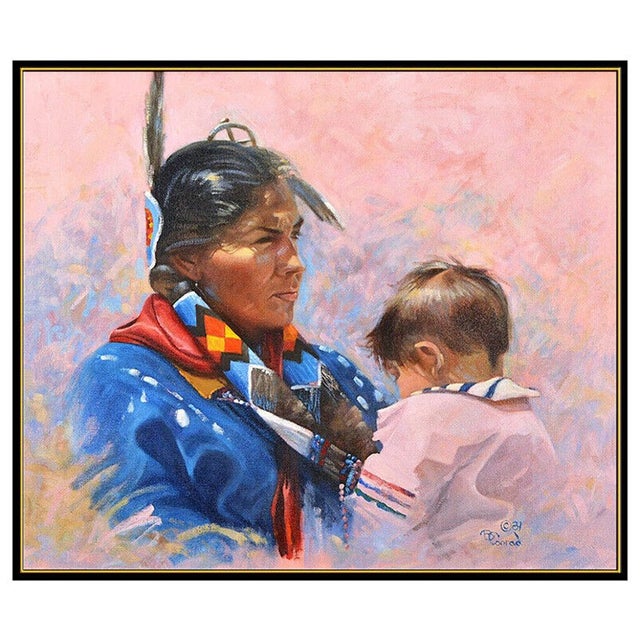Message us to inquire about custom framing options! (Included for free with every purchase) The artwork here, "Motherly...
